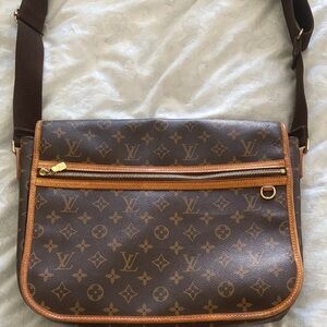 Louis Vuitton Brown Monogram Laptop Bag